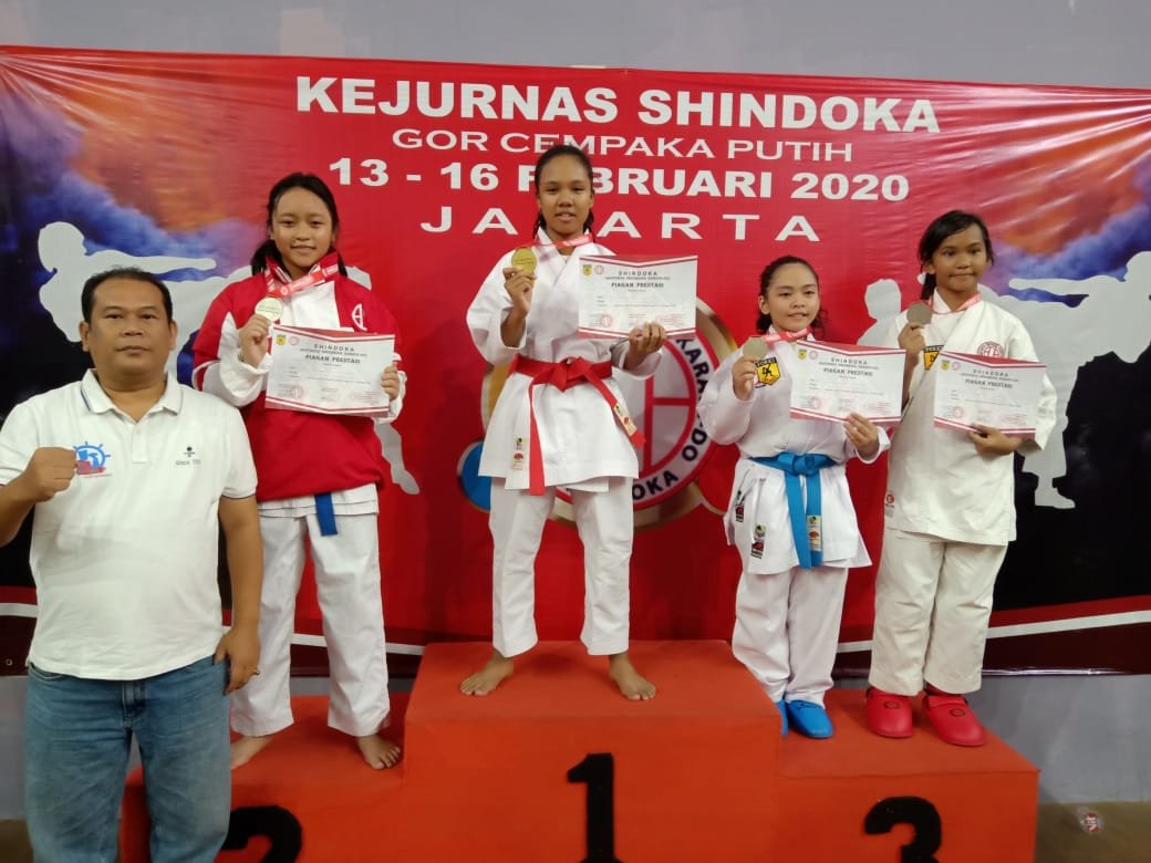 Shindoka Sumut Sukses Boyong 26 Medali pada Kejurnas Shindoka