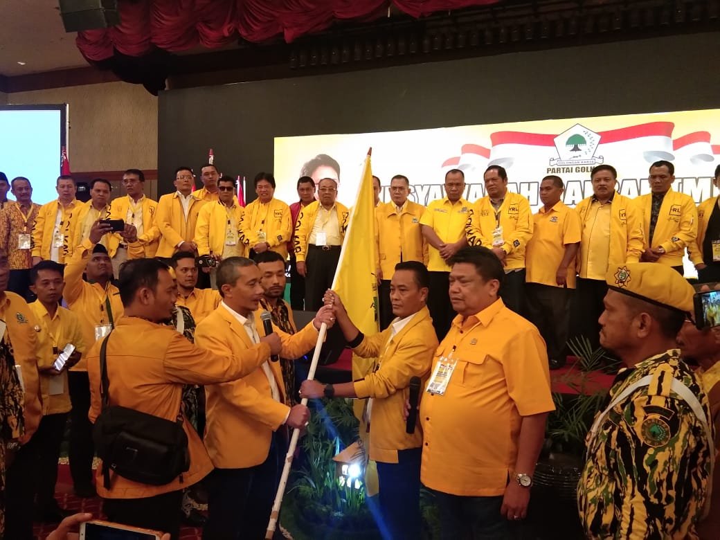 Resmi, Yasir Ridho Ketua Golkar Sumut 2020-2025 Terpilih