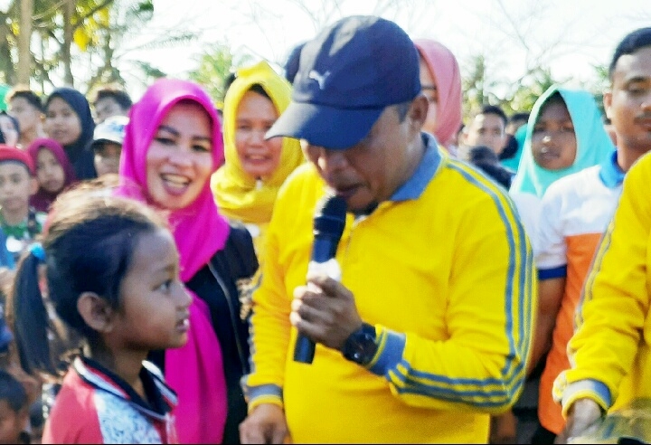 Bupati Labuhanbatu Buka Turnamen Liga Bola kaki