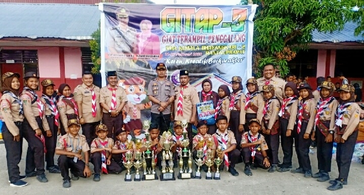 Kapolres Labuhanbatu Tutup perkemahan Siswa Penggalang Tingkatkan Kedisiplinan