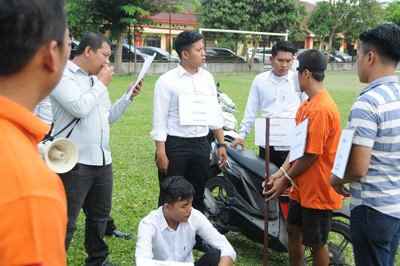 Sat Reskrim Polresta Deli Serdang Gelar Rekonstruksi Kasus Penganiayaan