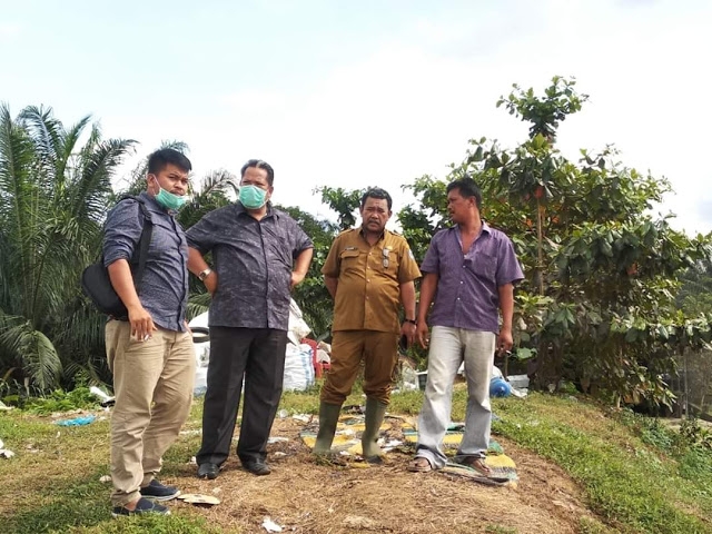 Komisi III DPRD Labuhanbatu Tinjau Pengelolaan Sampah DLH