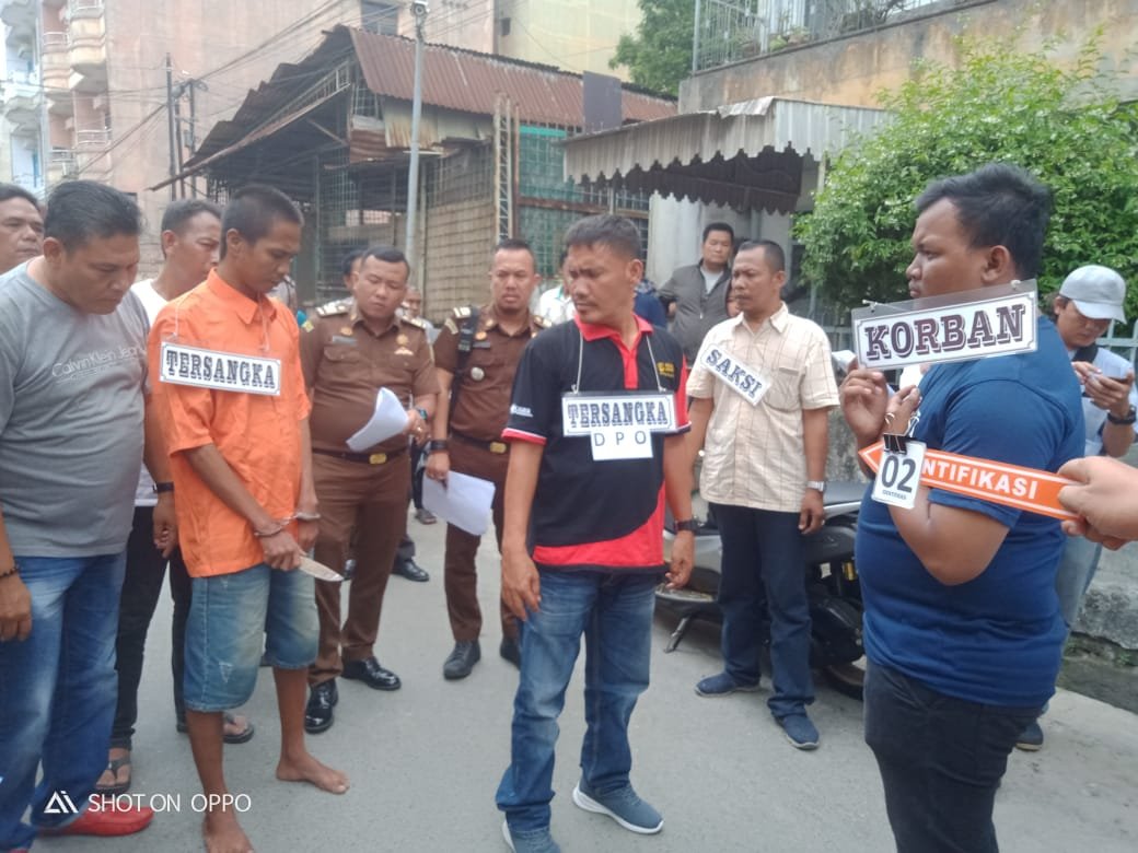 Pelaku Pembunuhan Husnul Nst, Lakukan Rekonstruksi 16 Adegan