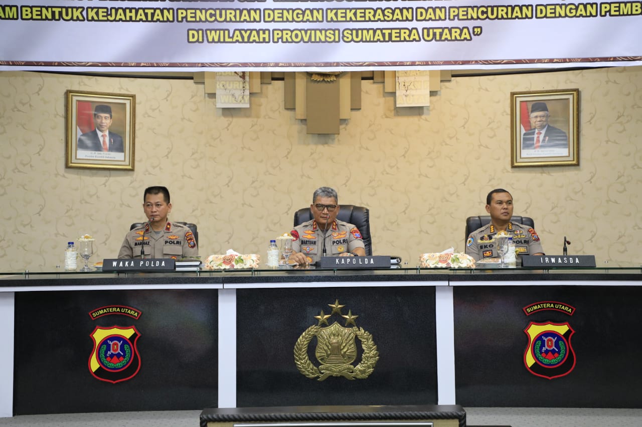 Kapolda Sumut Buka Operasi Latpra Sikat Toba 2020
