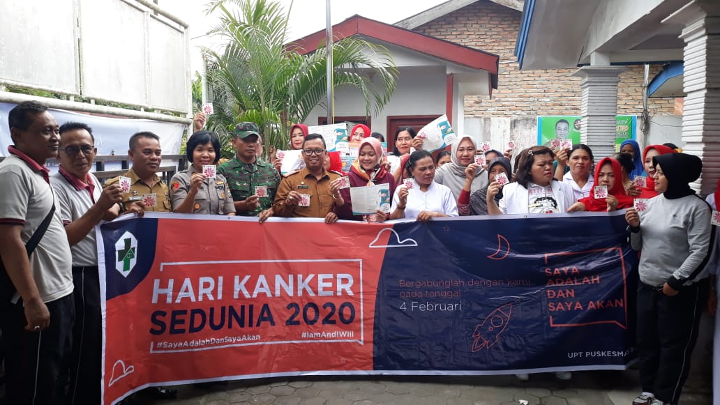 Kapolsek Batang Kuis Polresta Deli Serdang hadiri kegiatan Hari Kanker Sedunia