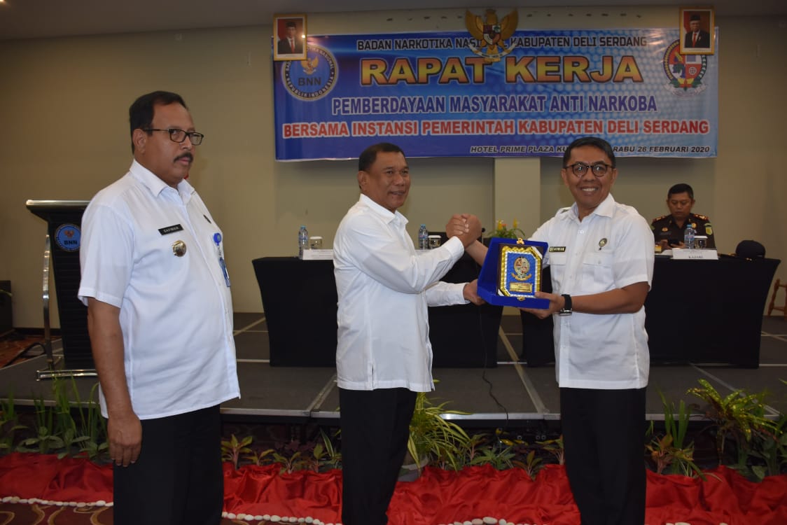 Rapat Kerja Pemberdayaan Masyarakat Anti Narkoba