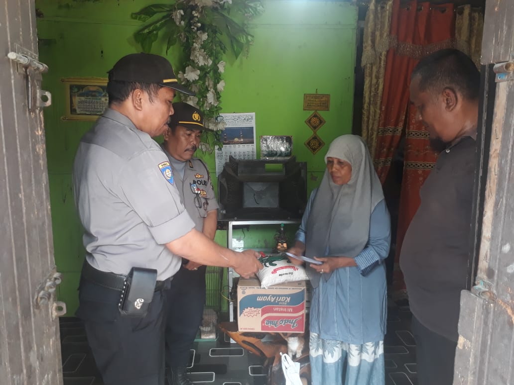 Polsek Medan Timur Giat Sambang Berbagi Tali Asih