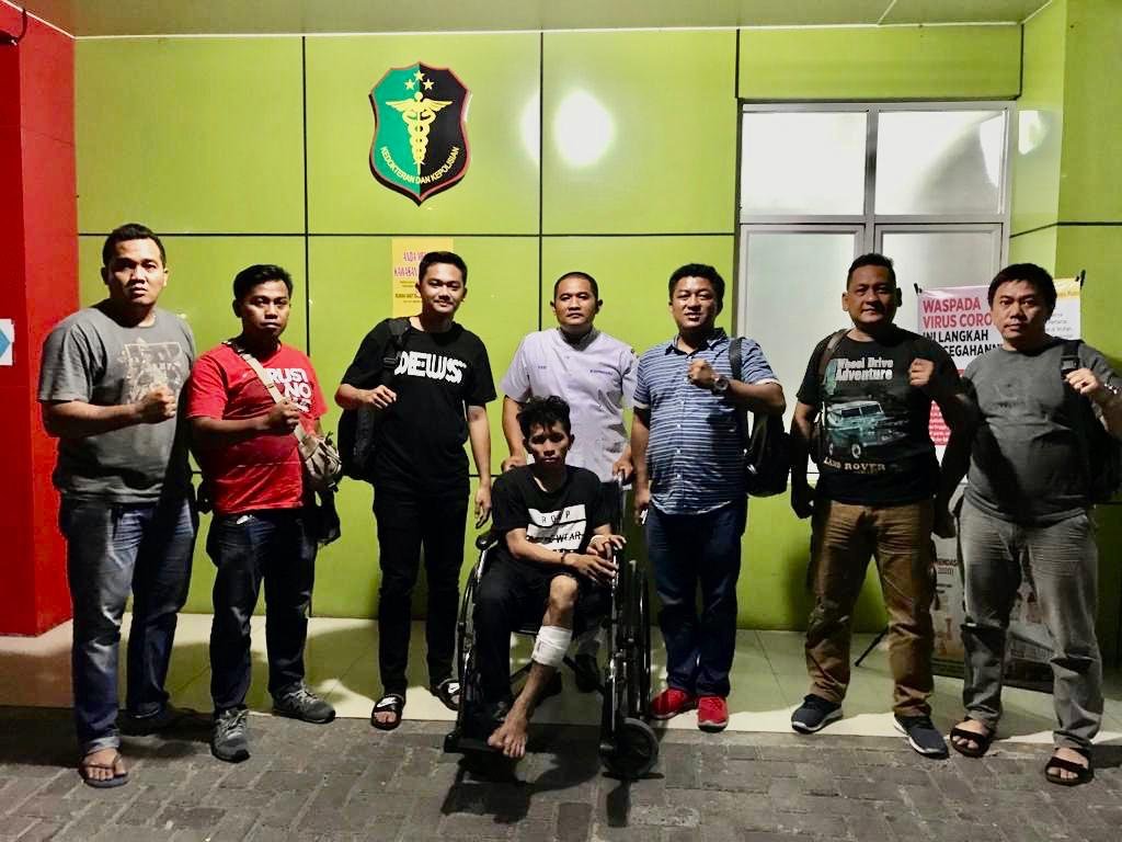 Seorang Pelaku Curat di Jln Punak Terkapar di Tembak Tekab Medan Baru, Penadahnya Diamankan