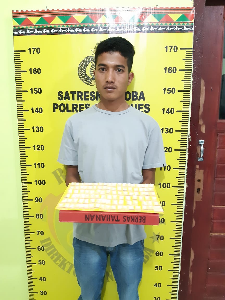 Edarkan Shabu Pemuda 20 Tahun Nginap di Sel Polres Gayo Lues