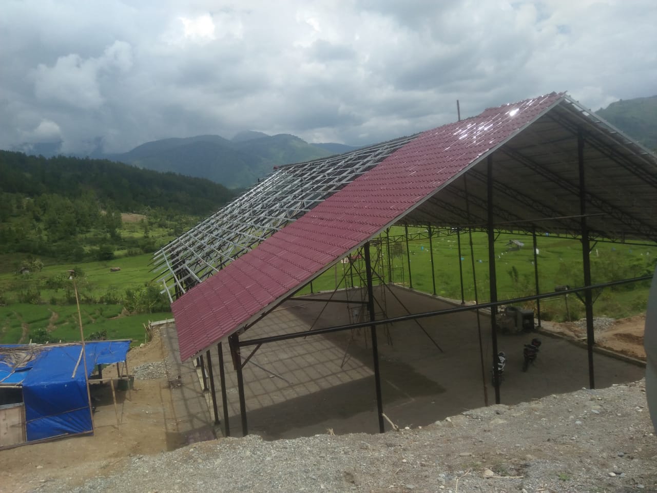 Anggaran Asfirasi DPRK Lapangan Futsal Desa Padang Masih Proses Pengerjaan