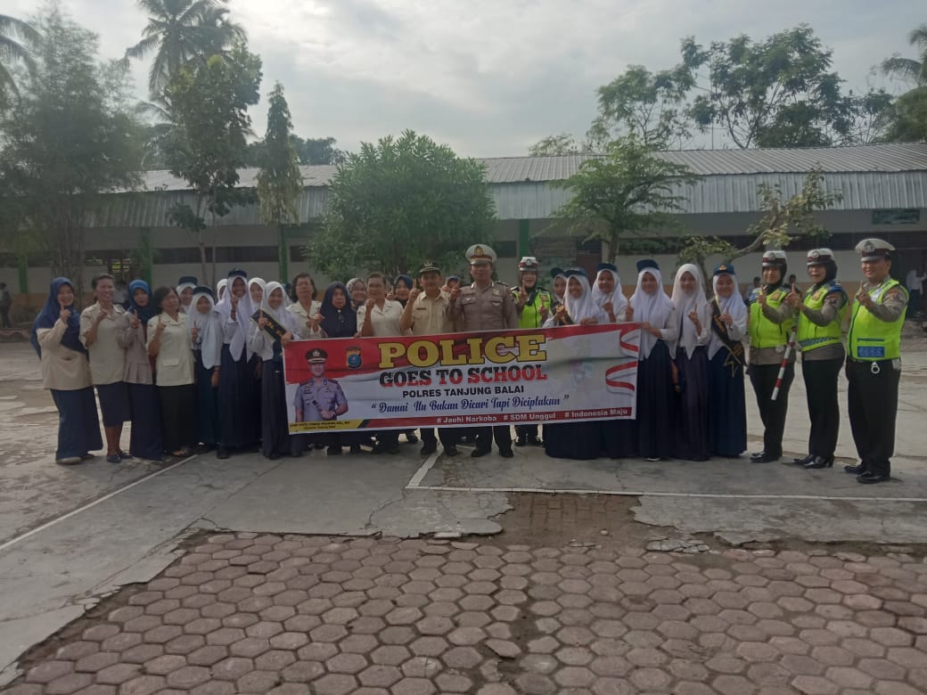 Police Go To School Polres Tanjung Balai Sambangi 13 Sekolah