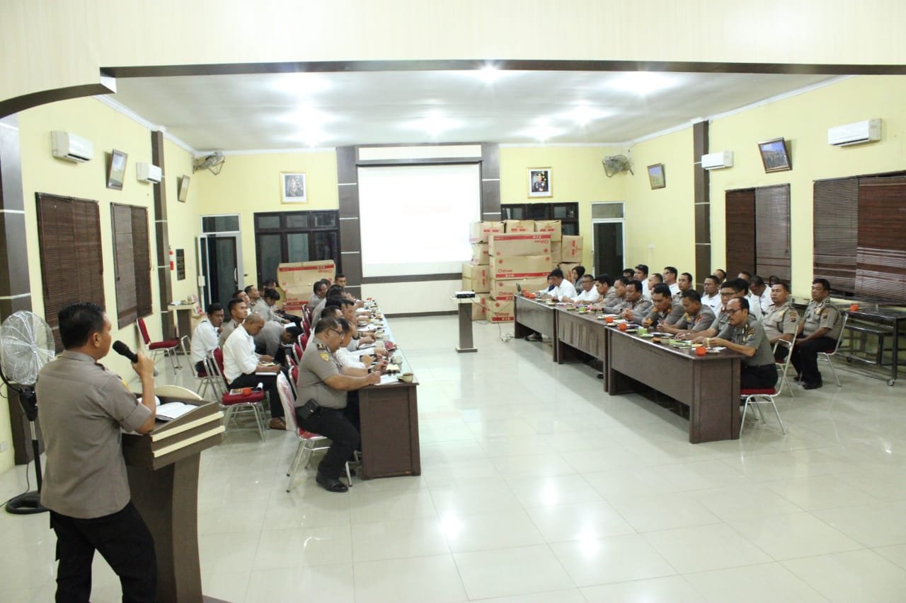Pimpin Aneb Minggu ke II Februari 2020, Kapolres Sergai Minta Jajarannya Bekerja Secara Profesional