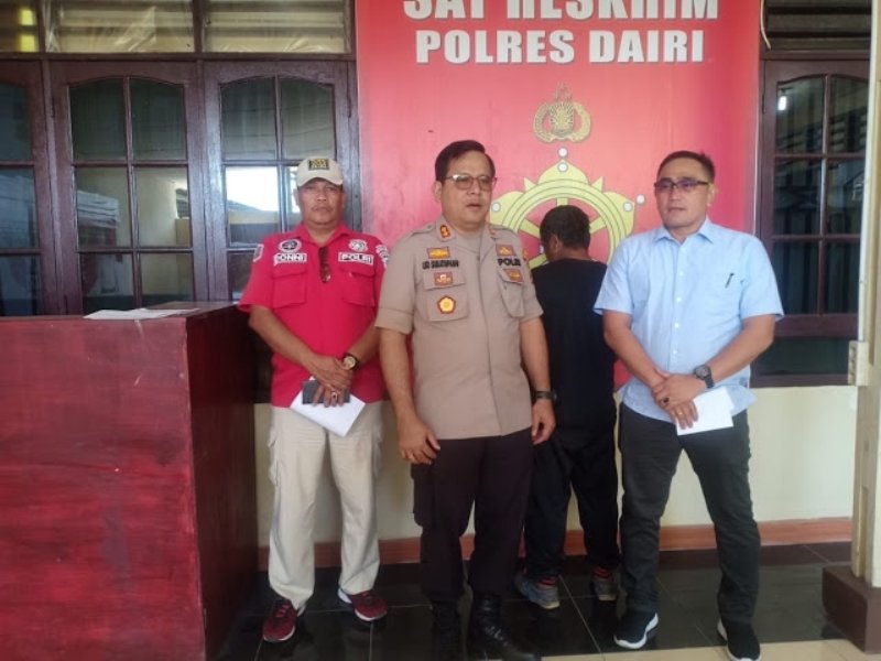 Polres Dairi Amankan Pemilik Akun Facebook Penghina Suku Pakpak