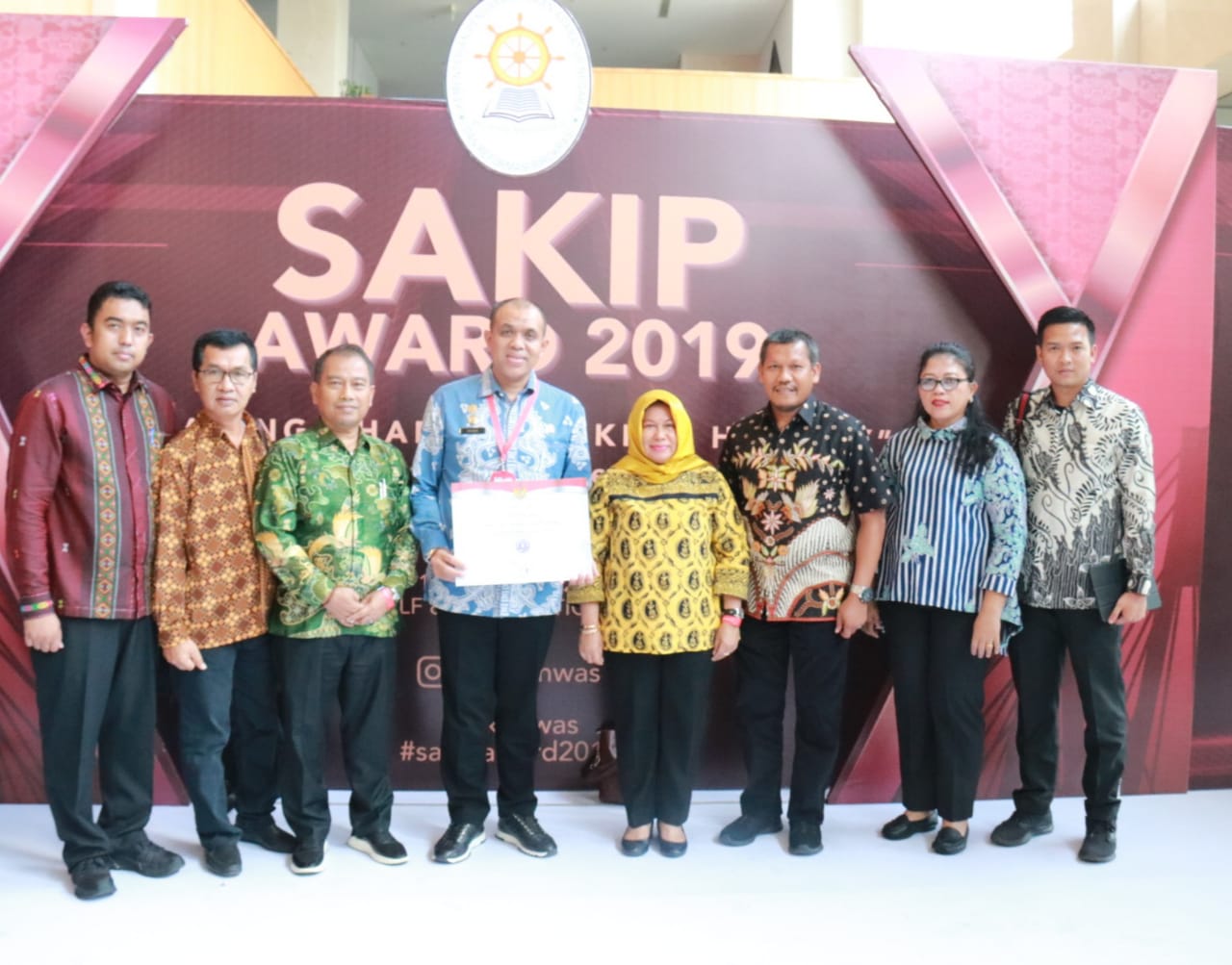 Untuk Ketiga Kalinya, Pemkab Sergai Raih Penghargaan SAKIP Dengan Predikat B