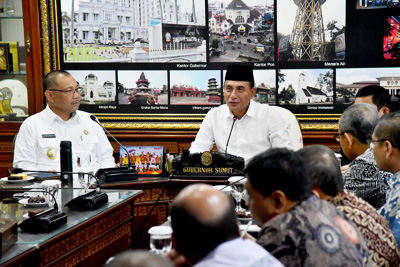 Pemprov Sumut Dukung Penataan  Kawasan Heritage Kota Medan