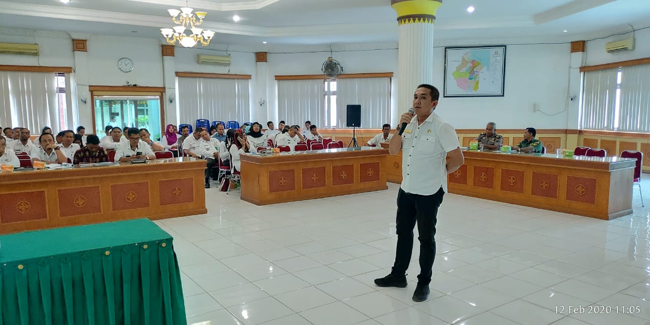 Bupati Intuksikan Pimpinan SKPD Dukung SP2020