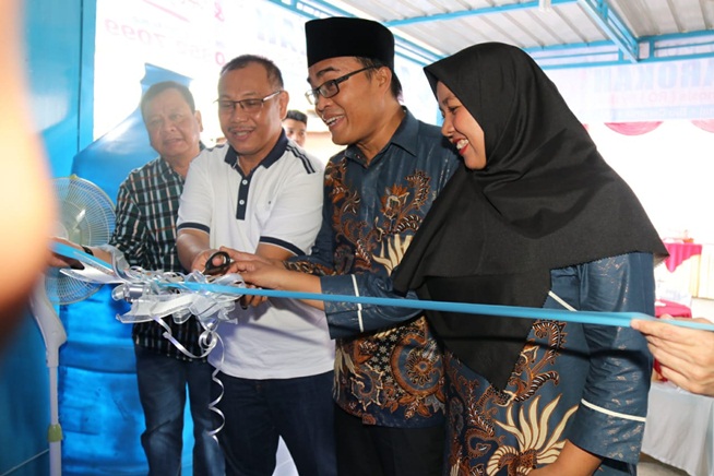 Plt Wali Kota Medan Resmikan Depot Air Minum Al Barokah