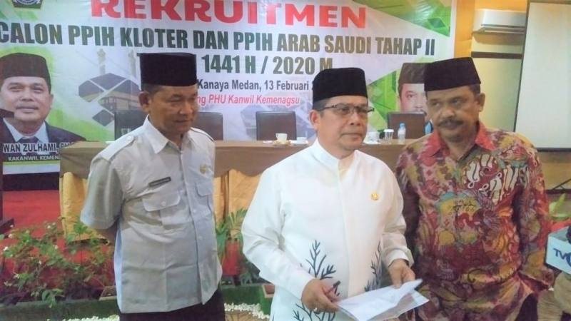 133 Peserta Ikuti Seleksi Calon Petugas Haji 2020 di Sumut