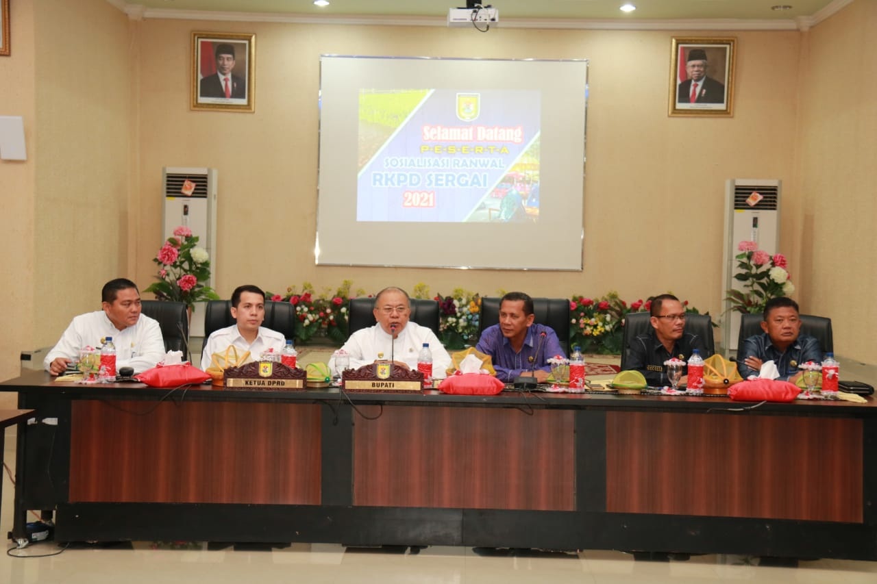 Sosialisasi Ranwal RKPD tahun 2021, Pemkab Sergai Prioritaskan Pembangunan 3 Aspek