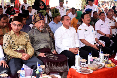 Pencanangan Pembangunan Sekolah di Langkat, Sultan Langkat Apresiasi Gubernur Edy Rahmayadi