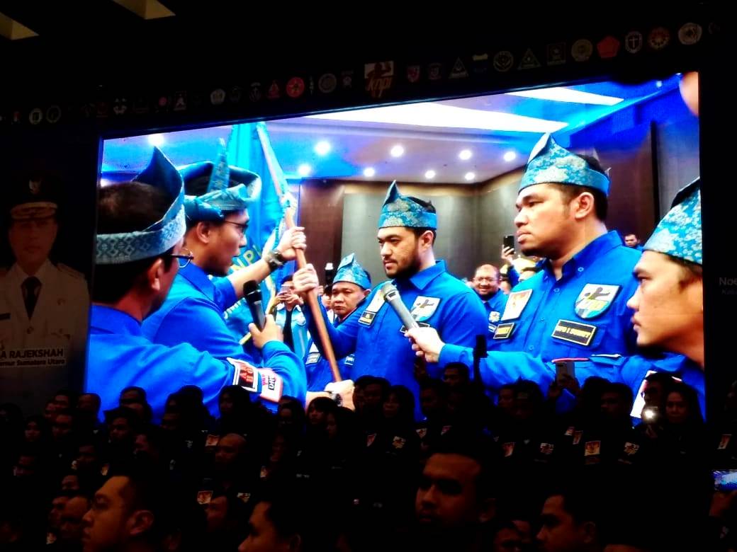 Pengurus DPD KNPI Sumut Periode 2019-2022 Dilantik, El Adrian Shah : Jadilah Pengurus Yang Bukan Minta Diurus