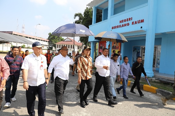 Tinjau Persiapan Sumut Fair 2020,  Musa Rajekshah Harapkan Jadi Ajang Promosi UMKM