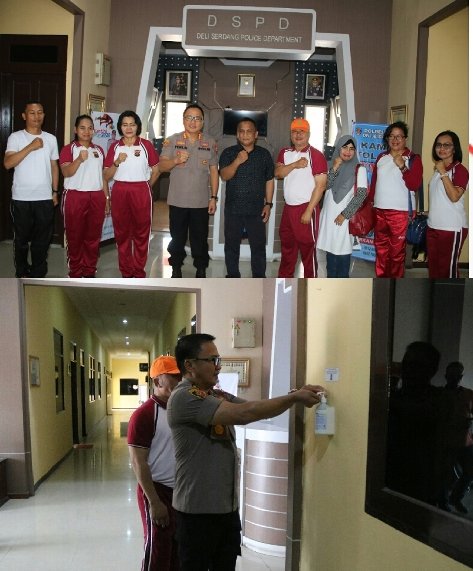 Cegah Virus Corona, Ini Kata Kapolresta Kombes Yemi MandagiÂ 