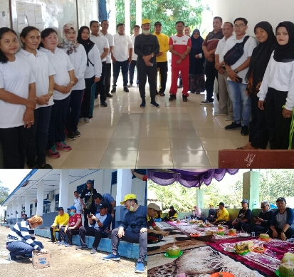 Plt Kadisdik Sumut Arsyad Lubis Sidak SMKN 1 Biru-biru, Terus Pantau Perkembangan Covid 19