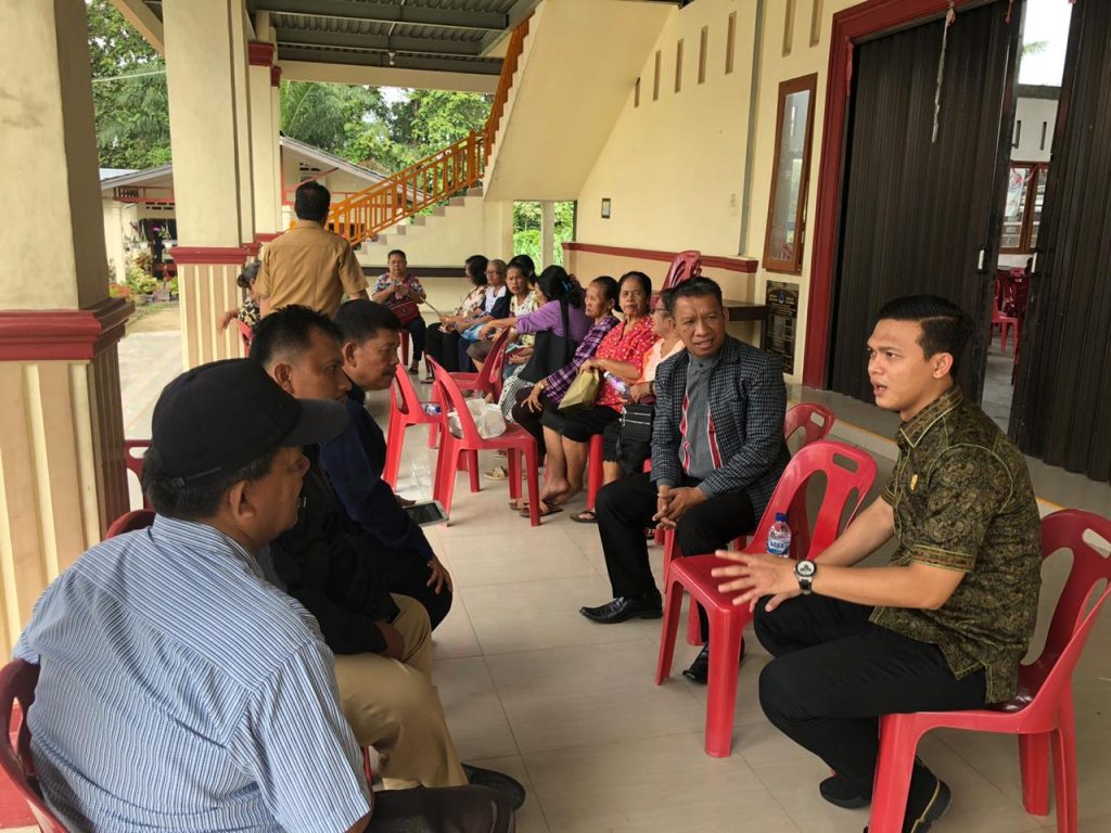 Anggota DPRD Medan David RG Sinaga Minta Perbaikan Jalan Menuju Rumah Ibadah