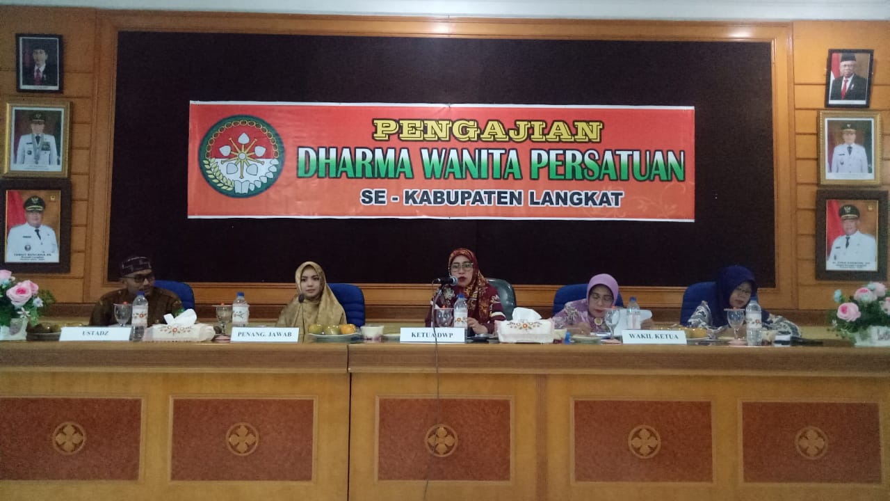 DWP Langkat Laksanakan Pengajian Bulanan