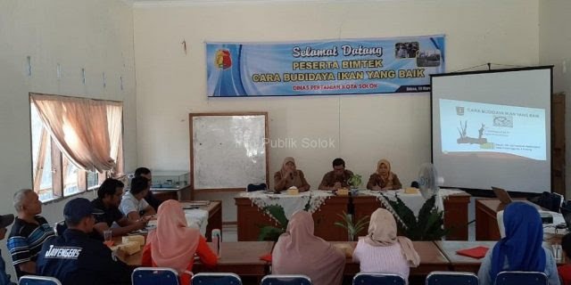 Distan Bidang Peternakan Kota Solok gelar Bimtek