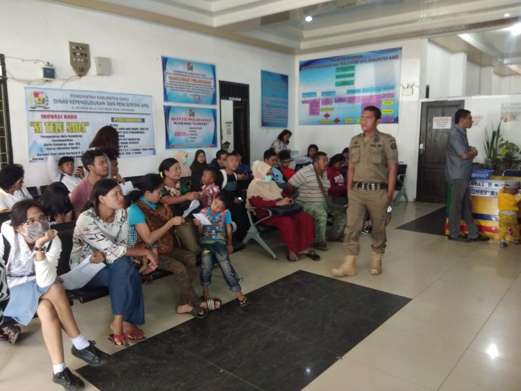 Disdukcapil Kabupaten Karo Masih Layani Dokumen Kependudukan Tatap Muka