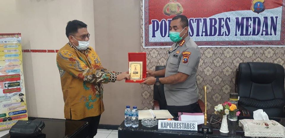 Kapolrestabes Medan: SUMUT24 Ajak Pembaca Lawan Covid-19