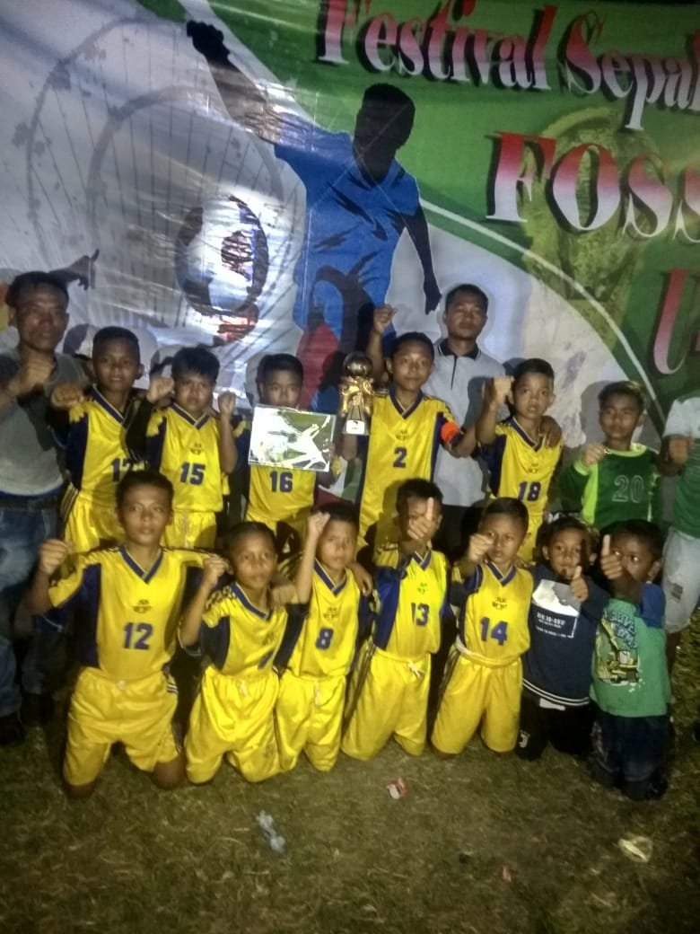 SSB Kompas Taruna Persada Juara 1 Festival FOSSBI U 12