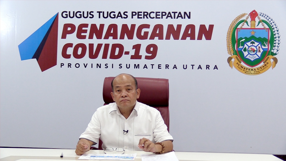 Penanganan Covid-19 di Sumut,  Gubernur Imbau Protokol Kesehatan Diperketat