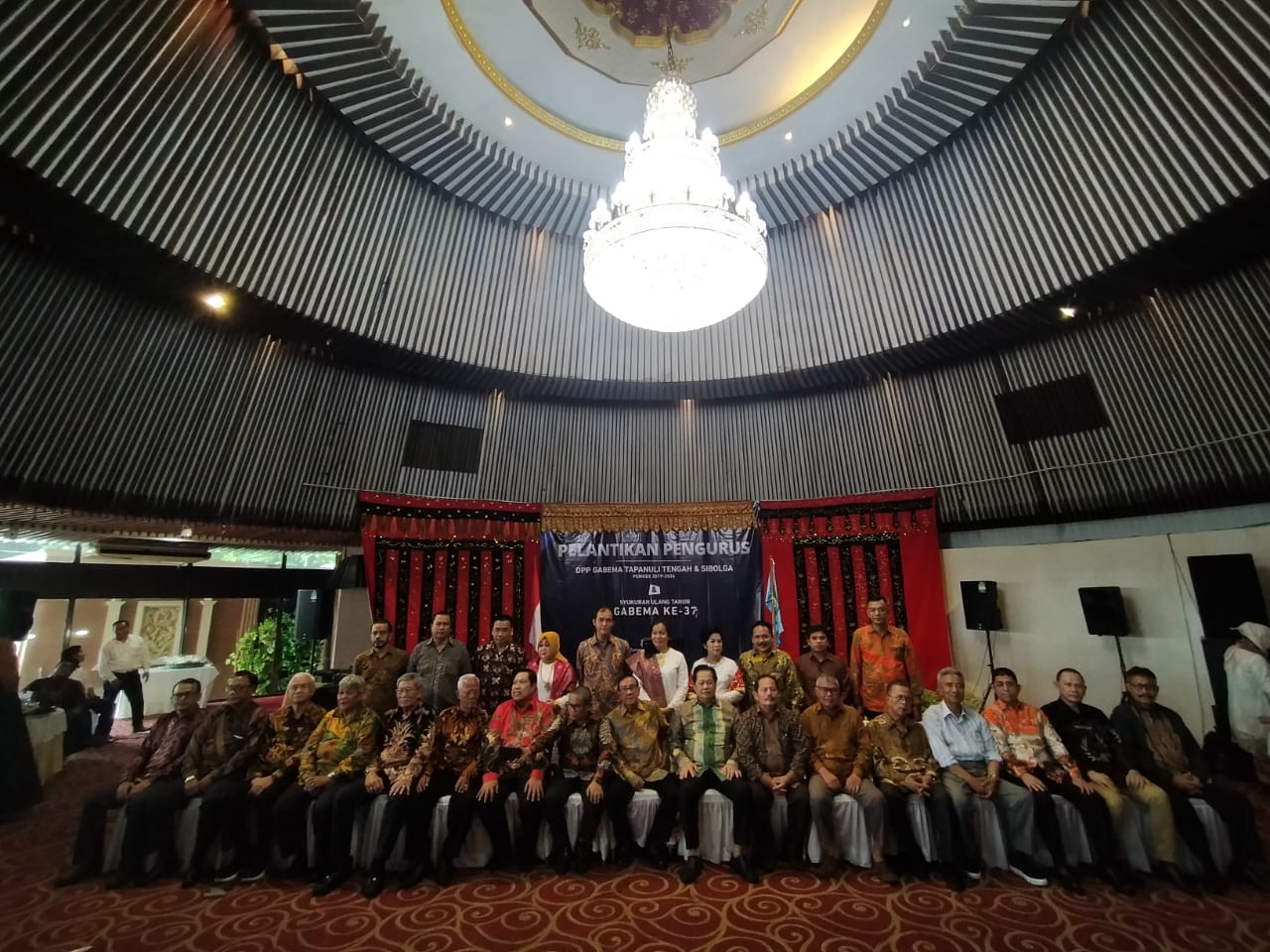 Pengurus DPP Gabema Tapteng- Sibolga Dilantik, Ini Kata Akbar Tanjung
