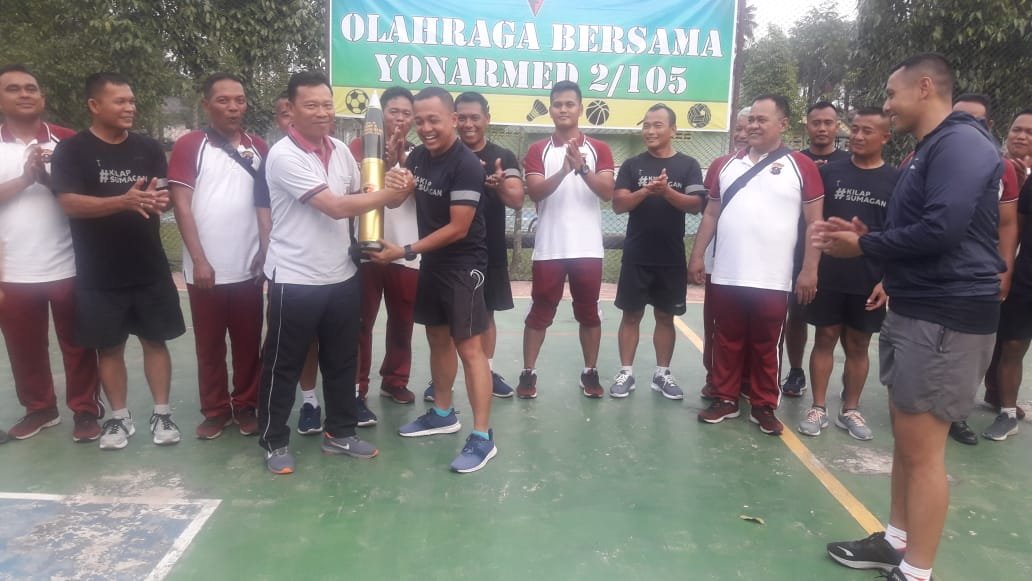 Sinergitas TNI-Polri di Kecamatan Biru-biru