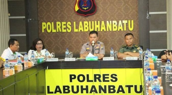 Rencana Eksekusi Lahan PT. SMART, Kapolres Labuhanbatu Undang Berbagai Pihak