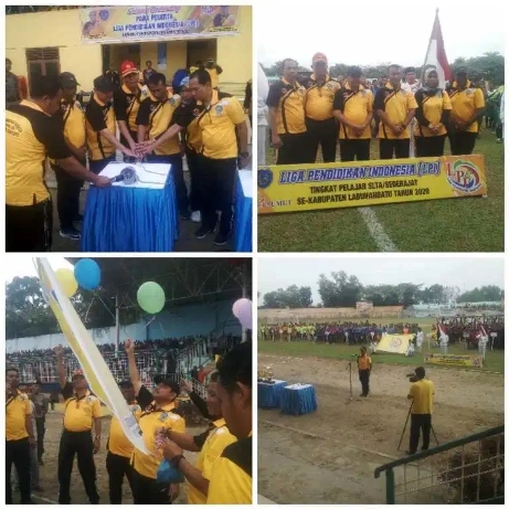 Sekda Ahmad Mufli Buka LPI Antar SLTA se-Kabupaten Labuhanbatu