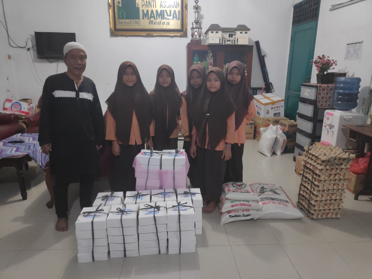 Bulan Rajab Berkah, Bakopam Bakti Sosial ke Panti Asuhan