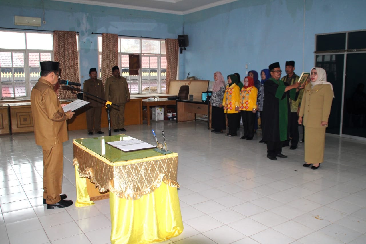 Maznil Khairi, SE, M.Pd Ditetapkan Sebagai Kadis Kependudukan dan Pencatatan Sipil Labuhanbatu