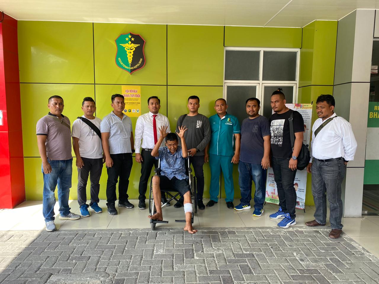 Tim Khusus Anti Bandit (Tekab)  Polsek Medan Kota Tembak Pelaku Curas