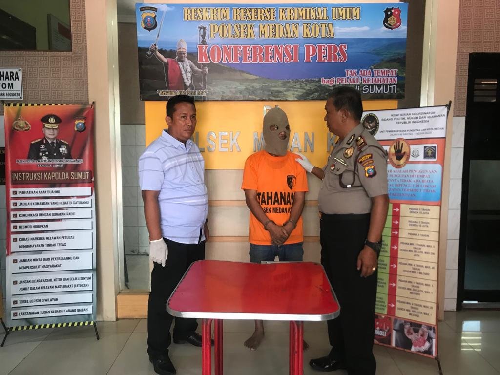 Tekab Medan Kota Ringkus DPO Pelaku Curanmor