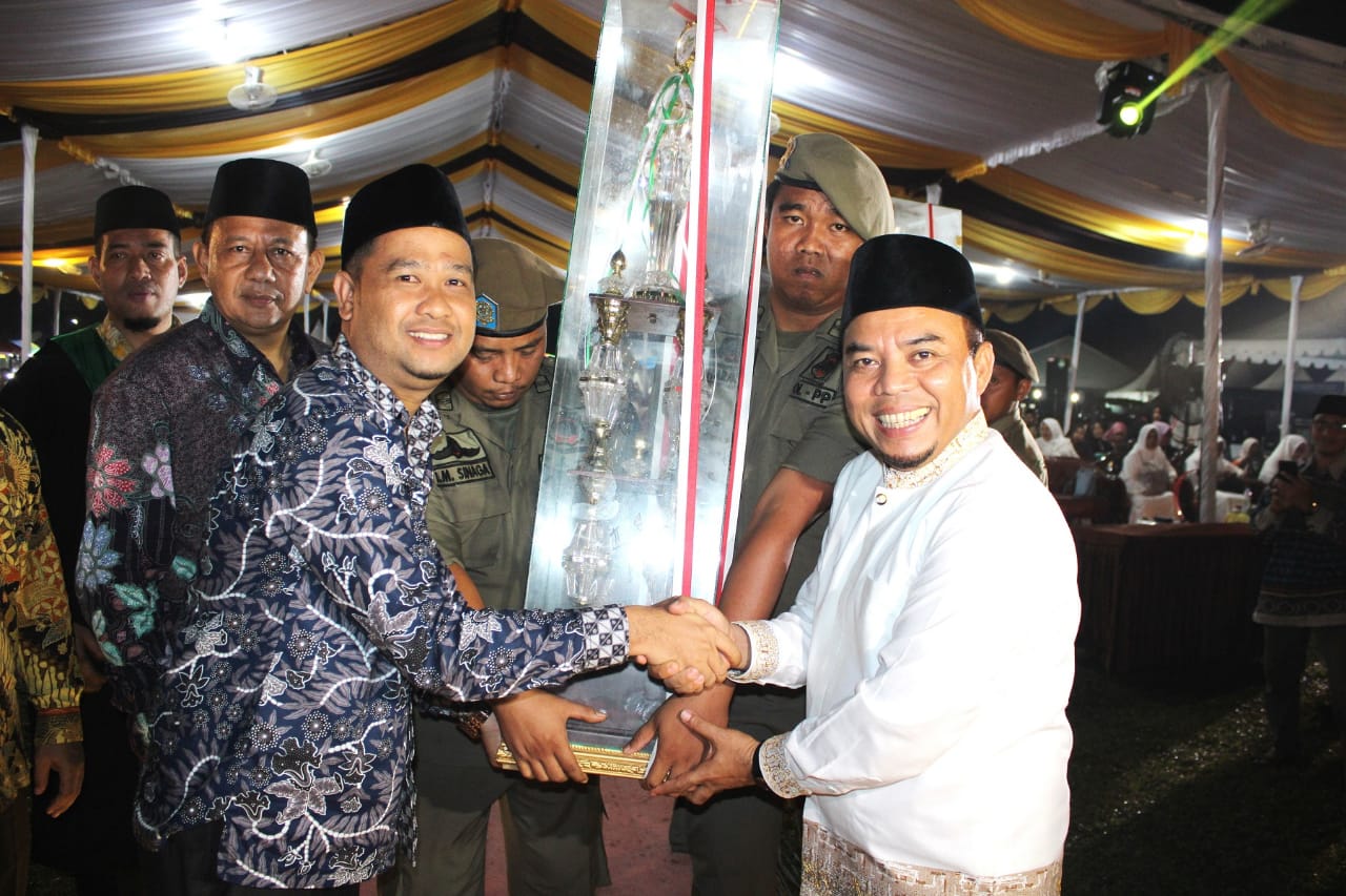 Bilah Hulu Juara Umum MTQH Ke-49 dan FSQ Ke-34 Tingkat Kabupaten Labuhanbatu Tahun 2020
