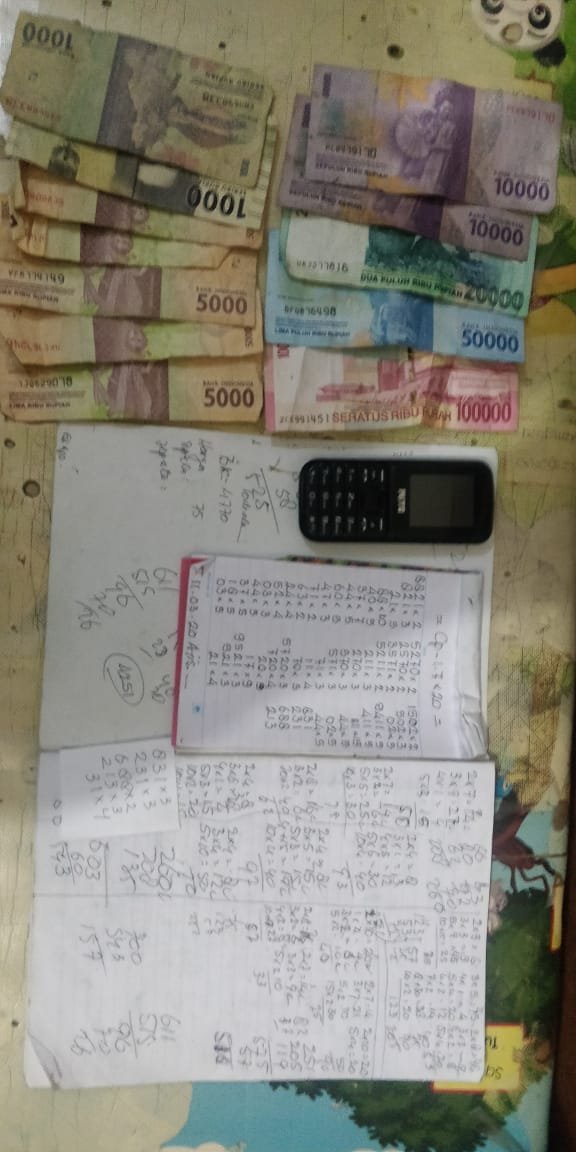 Lagi, Tim Tekab Polresta Deli Serdang Tangkap Pelaku Judi Togel