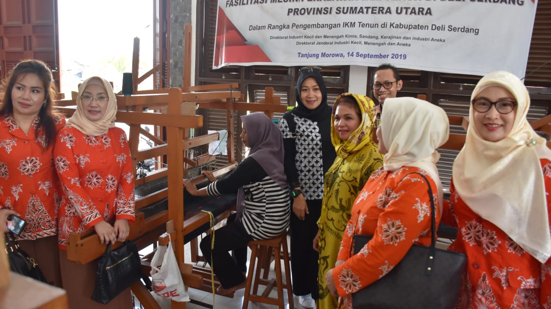 Ibu Kapolri Ny.Fitri Idham Azis Kunjungi P3UD Kab.Deli Serdang