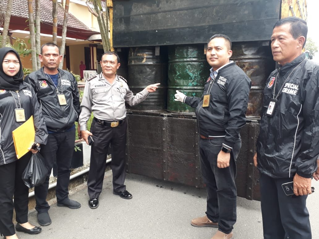 Polda Sumut Gagalkan Perdagangan BBM Ilegal Dari Aceh