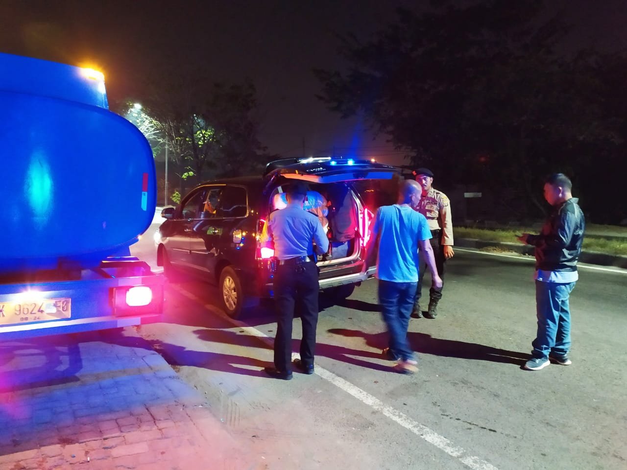 Panit 2 Intelkam Polsek Helvetia Pawas Razia Tindak Pidana Pelaku Kejahatan