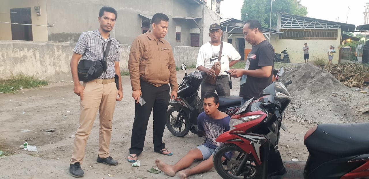 Bersembunyi di Rumah Tante, Terduga Pembunuh Pria yang Mayatnya Ditemukan di Sungai Denai Diringkus
