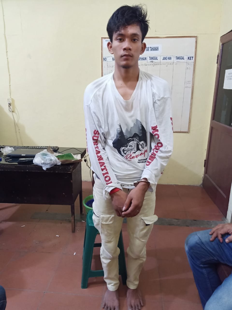 Delapan 8 Paket Sabu Dijok Kereta, Pria Pengangguran Tak Berkutik